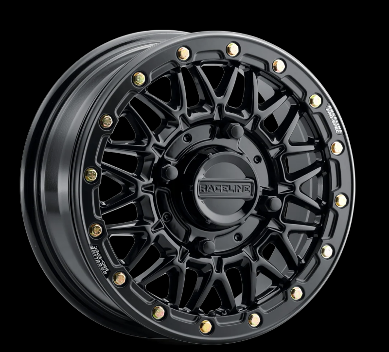 Raceline A15 Omega 15x6in / 4x137 BP / 40mm Offset / 110.18mm Bore - Gloss Black