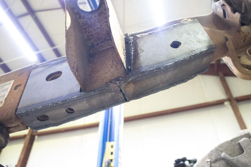 Rust Buster Front Frame Section Left Side