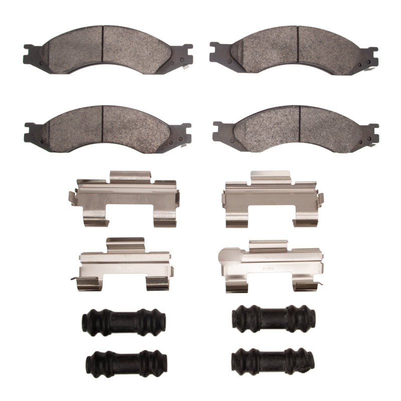R1 03-10 Chevrolet C4500 Kodiak Front/Rear Super Duty Pads & Hardware Kit