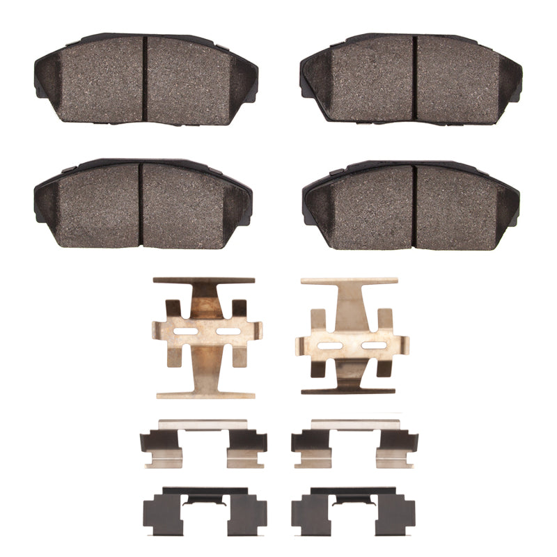 R1 86-93 Acura Integra Front Optimum OE Brake Pads & Hardware Kit