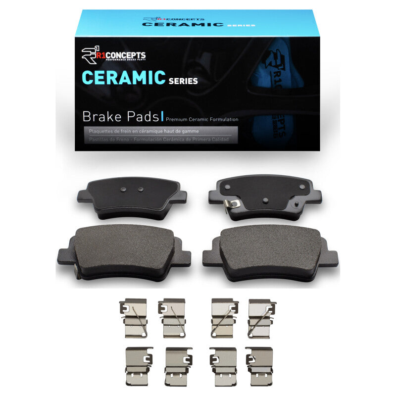 R1 21-25 Hyundai Elantra Rear Ceramic Pads & Hardware Kit