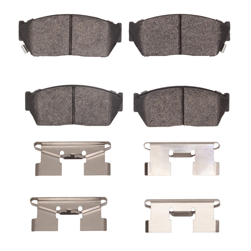 R1 82-87 Honda Civic Front Semi Met Pads & Hardware Kit