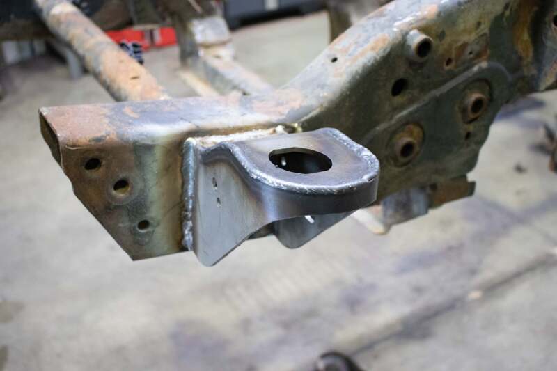 Rust Buster Core Support Mount Left Side