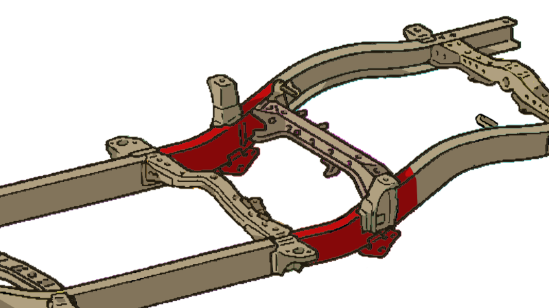 Rust Buster Mid Frame Section