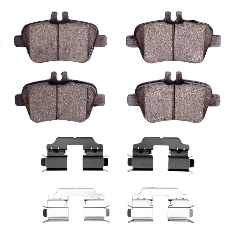 R1 14-19 Mercedes-Benz B Electric Drive Rear Semi Met Pads & Hardware Kit