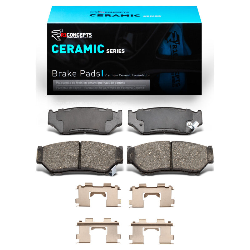 R1 1991-2004 Chevrolet Tracker Front R1 Ceramic Pads & Hardware Kit