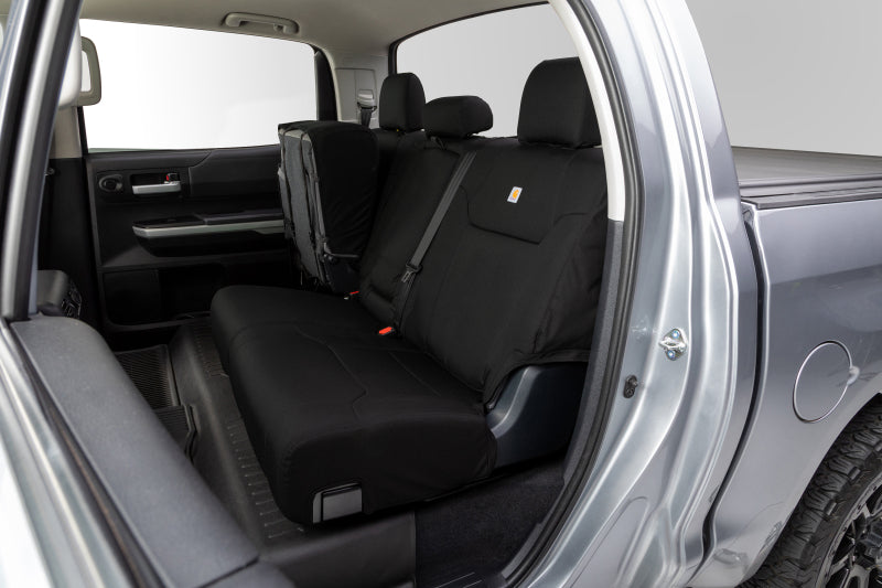 Covercraft 12-16 Ford F250 Carhartt Super Dux PrecisionFit Custom Front Row Seat Covers - Black