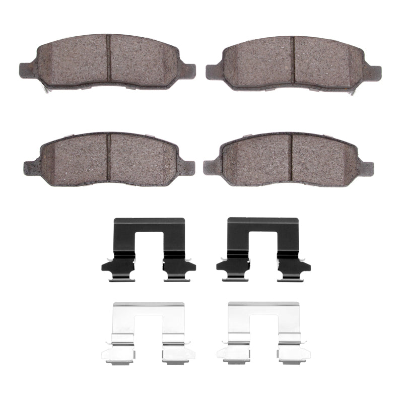 R1 2006-2011 Buick Lucerne Rear R1 Ceramic Pads & Hardware Kit
