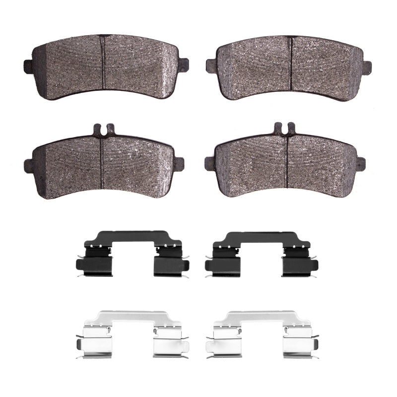 R1 13-19 Mercedes-Benz SL65 AMG Rear Semi Met Pads & Hardware Kit