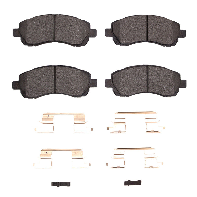 R1 97-01 Subaru Impreza Front Ceramic Pads & Hardware Kit