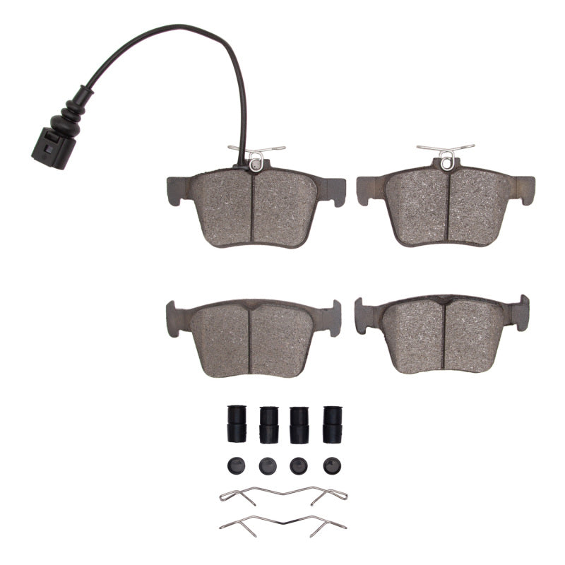 R1 2013-2023 Audi A3 Rear R1 Semi Met Pads & Hardware Kit