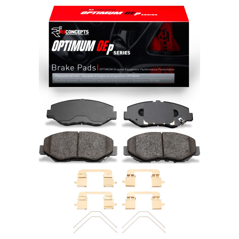 R1 05-16 Acura ILX Front Optimum OE Brake Pads & Hardware Kit