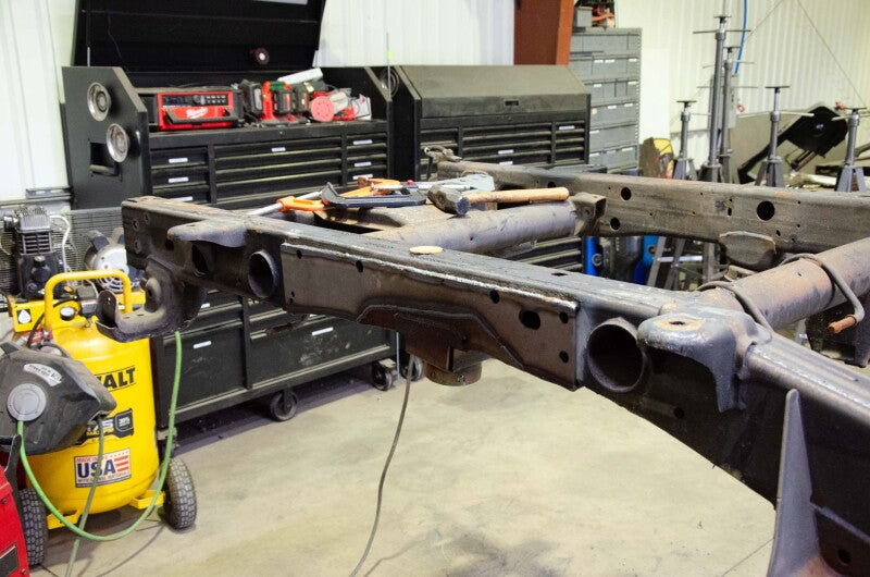 Rust Buster Over Axle Frame Section Left Side