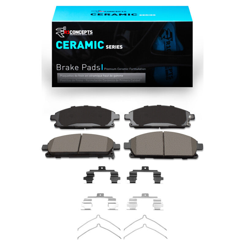 R1 02-17 Acura MDX Front Ceramic Pads & Hardware Kit
