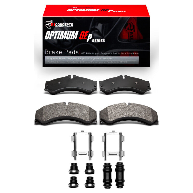 R1 02-06 Dodge Sprinter 3500 Front/Rear Optimum OE Pads & Hardware Kit