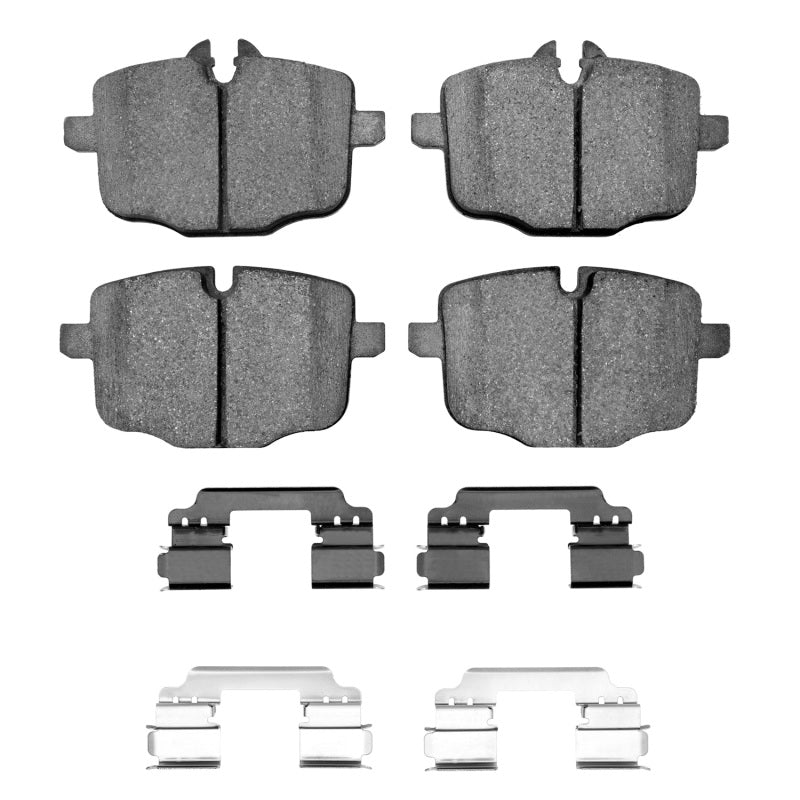 R1 12-19 BMW M6 Gran Coupe Rear Semi Met Pads & Hardware Kit