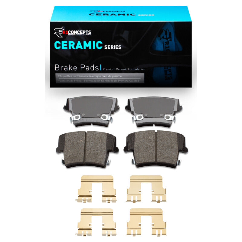 R1 2005-2023 Chrysler 300 Rear R1 Ceramic Pads & Hardware Kit