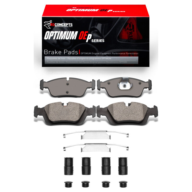 R1 91-98 BMW 318I Front Optimum OE Pads & Hardware Kit