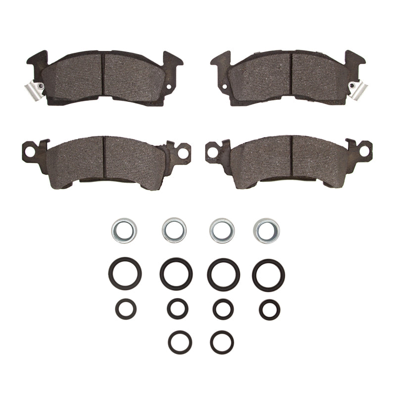 R1 76-78 Buick Electra Rear Semi Met Pads & Hardware Kit