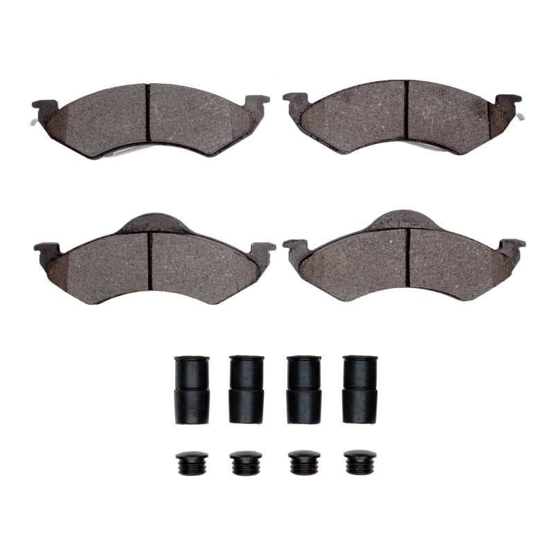 R1 98-99 Dodge Dakota 4WD Front Super Duty Pads & Hardware Kit