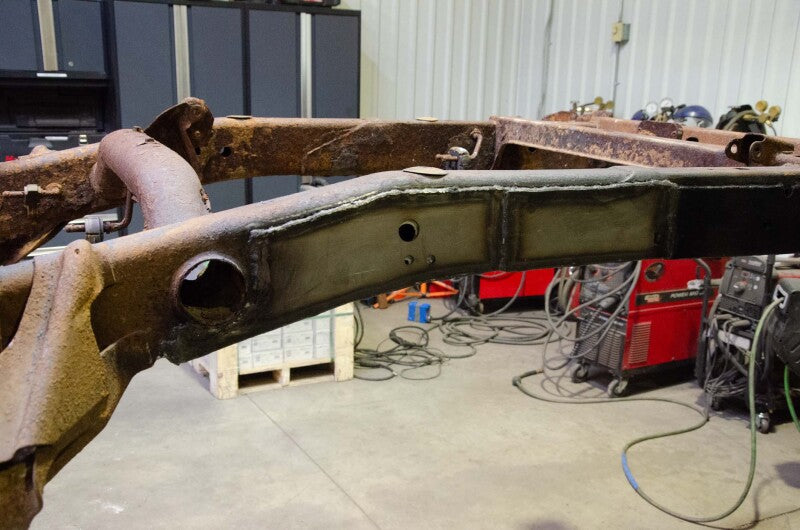Rust Buster Over Axle Frame Section Right Side