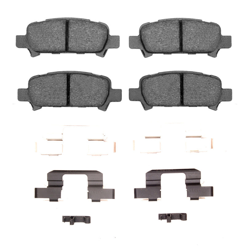 R1 05-09 Subaru Legacy Rear Semi Met Pads & Hardware Kit
