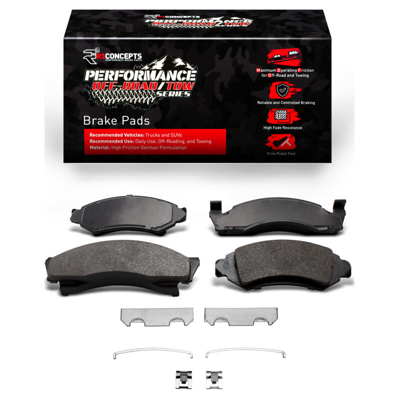 R1 72-80 American Motors PaceR Front Performance Off-Road/Tow Brake Pads & Hardware Kit