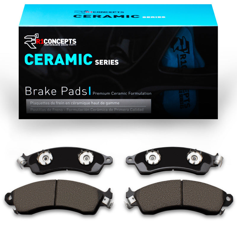 R1 85-04 Chevrolet Corvette Front R1 Ceramic Brake Pads