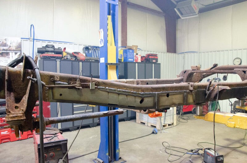 Rust Buster Front Frame Section Right Side