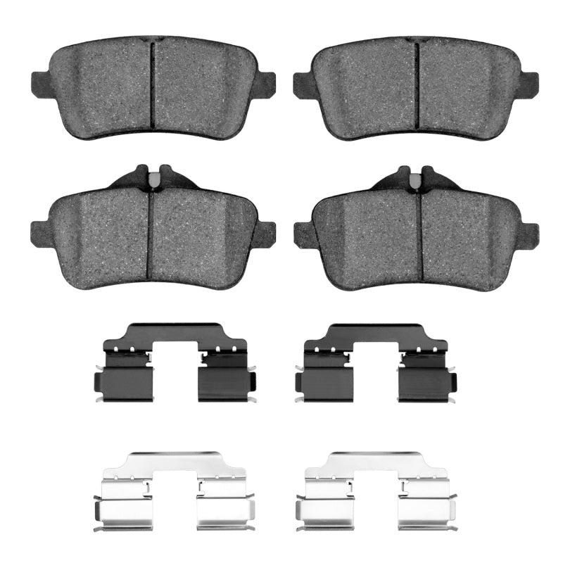 R1 12-18 Mercedes-Benz GLE300D Rear Semi Met Pads & Hardware Kit