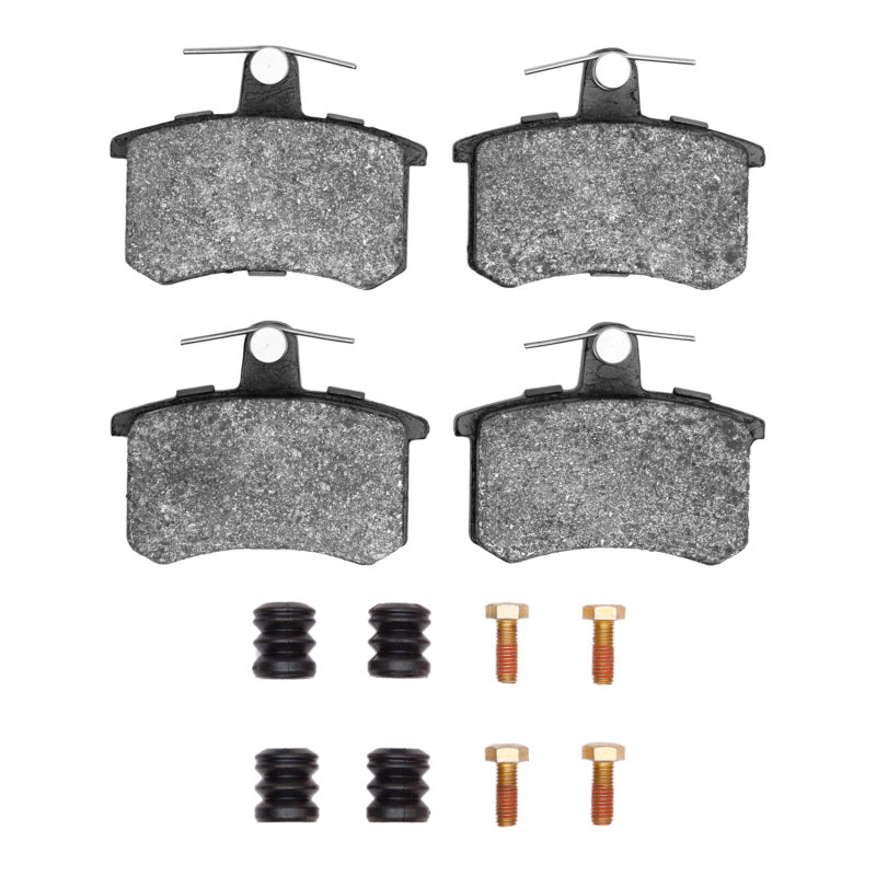 R1 80-01 Alfa Romeo 164 Rear Semi Met Pads & Hardware Kit