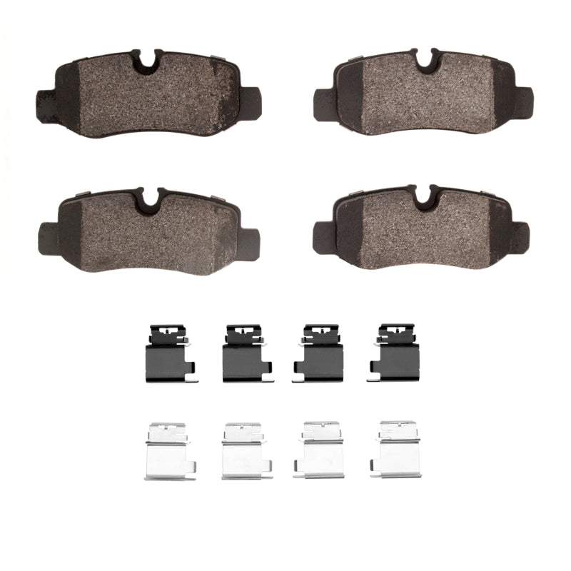 R1 16-23 Mercedes-Benz Metris Rear Semi Met Pads & Hardware Kit