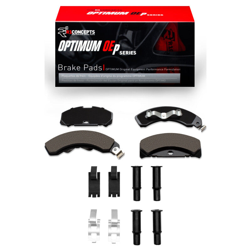 R1 1979-1981 Ford Mustang Front R1 Optimum OE Pads & Hardware Kit