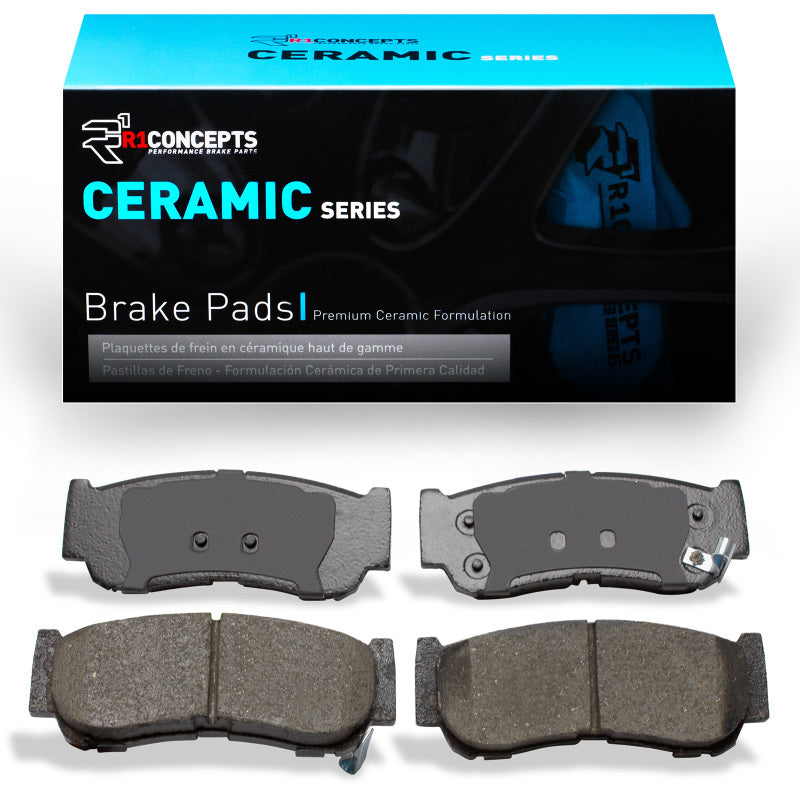 R1 07-25 Chevrolet S10 MAX (Mexico) Rear R1 Ceramic Brake Pads