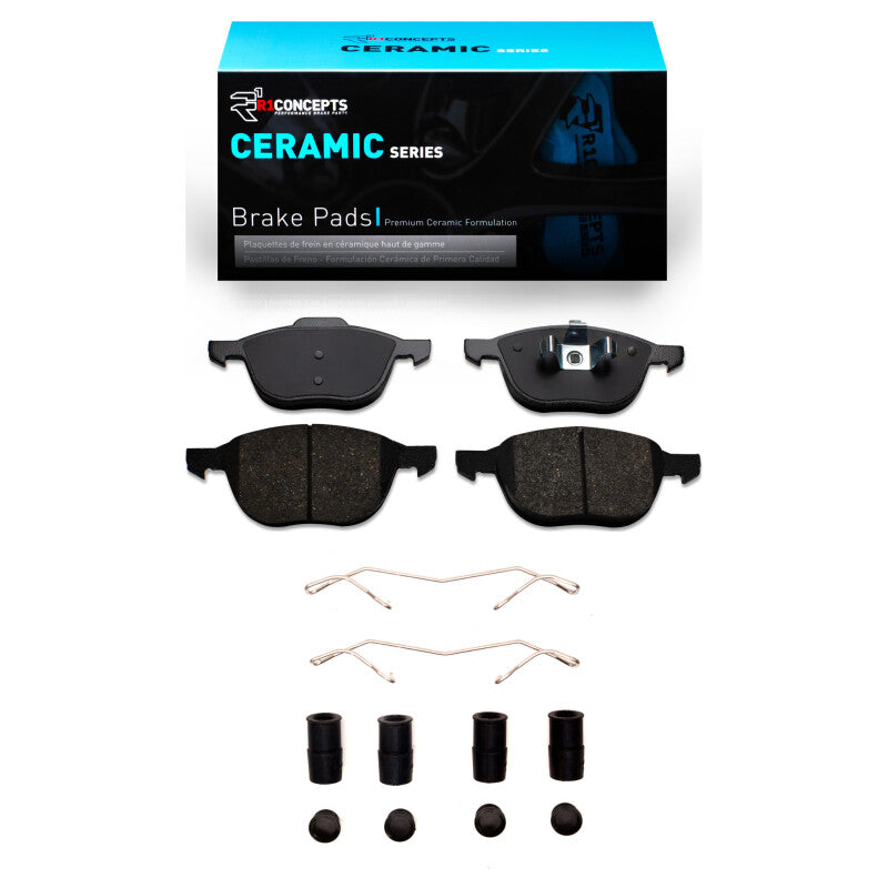 R1 2004-2022 Ford C-MAX Front R1 Ceramic Pads & Hardware Kit