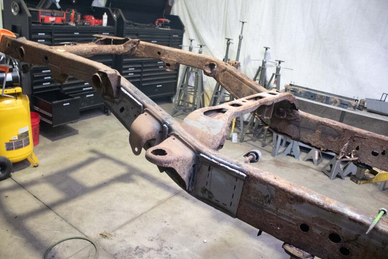 Rust Buster Mid Frame Section Left Side