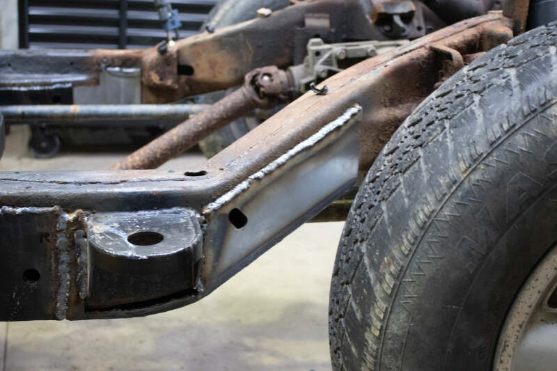 Rust Buster Front Frame Section Right Side