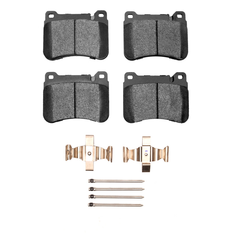 R1 05-11 Mercedes-Benz SLK350 Front Semi Met Pads & Hardware Kit
