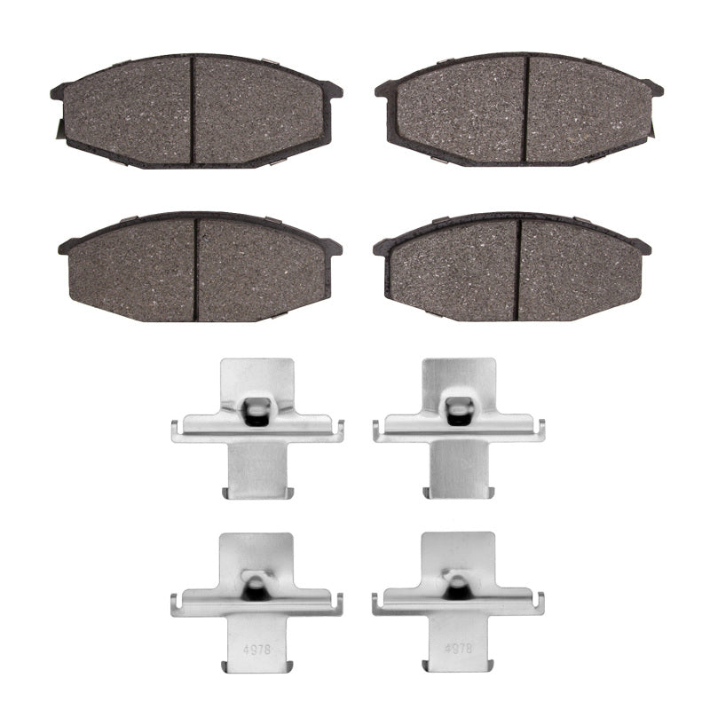 R1 79-83 Nissan 280ZX Front Semi Met Pads & Hardware Kit