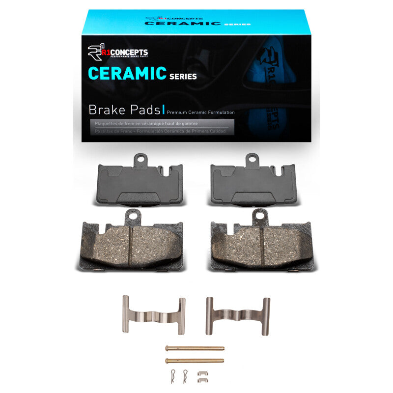 R1 2001-2006 Lexus LS430 Rear R1 Ceramic Pads & Hardware Kit