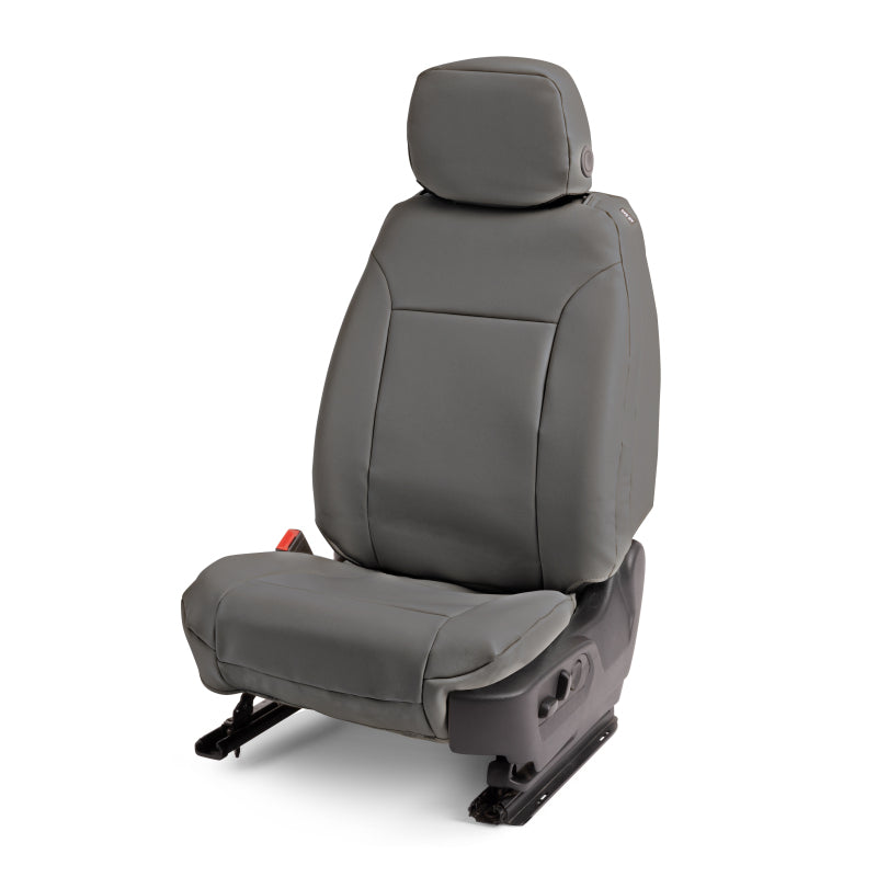 Covercraft 17-22 Ford F250/F350/F450/F550 Leatherette PrecisionFitFront Row Seat Covers - Stone