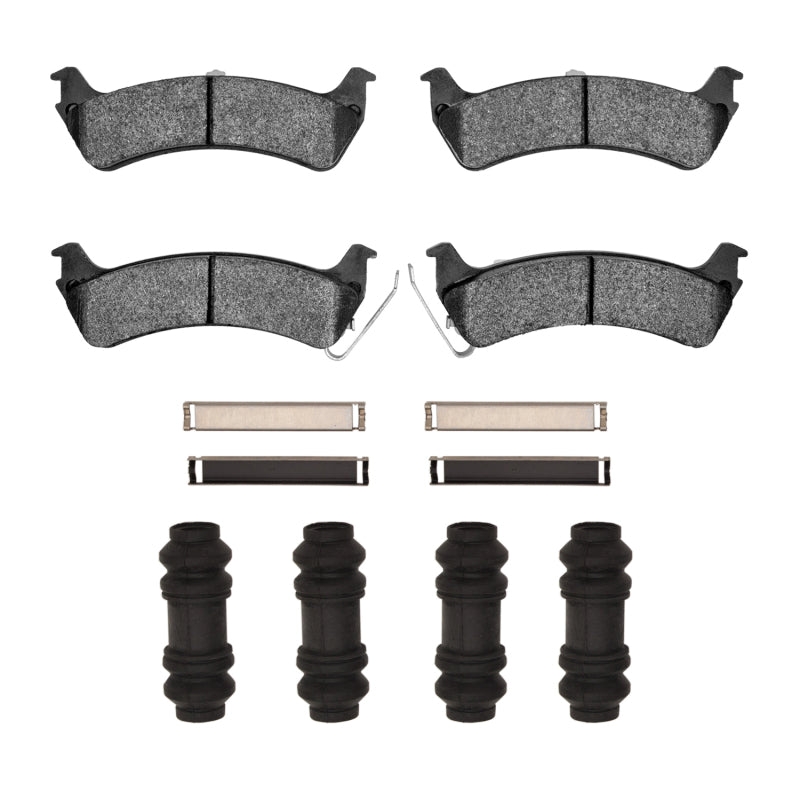 R1 95-03 Ford Windstar Rear Semi Met Pads & Hardware Kit