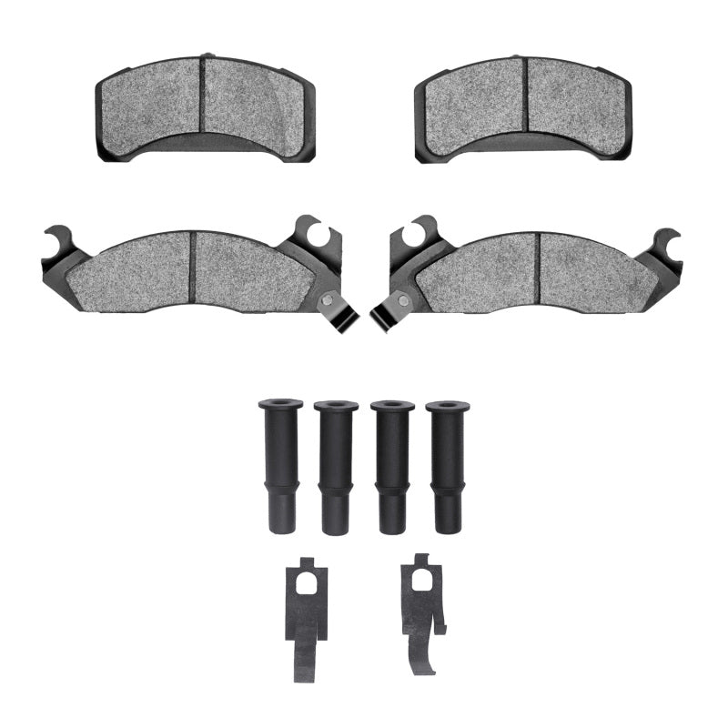 R1 82-82 Ford Fairmont Front Semi Met Pads & Hardware Kit