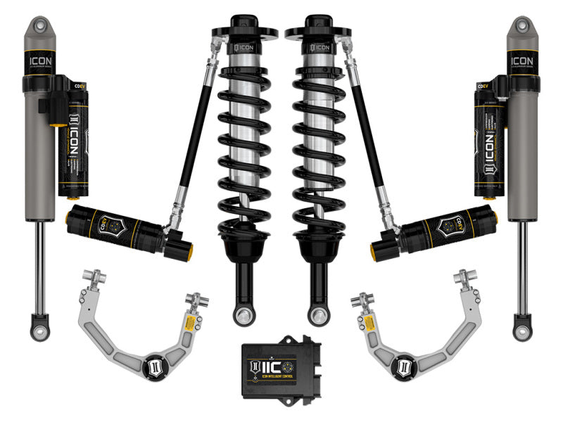 ICON 21-24 Ford F150 4WD 2.75-3.5in Stage 5 Suspension System w/ Billet Uca