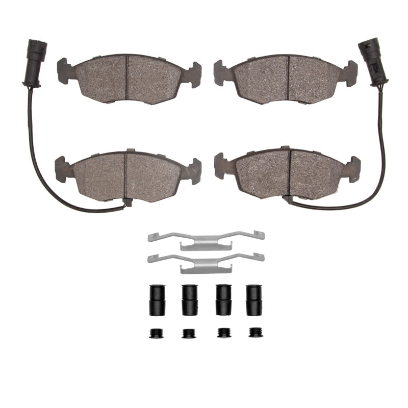 R1 85-89 Merkur XR4TI Front Semi Met Pads & Hardware Kit