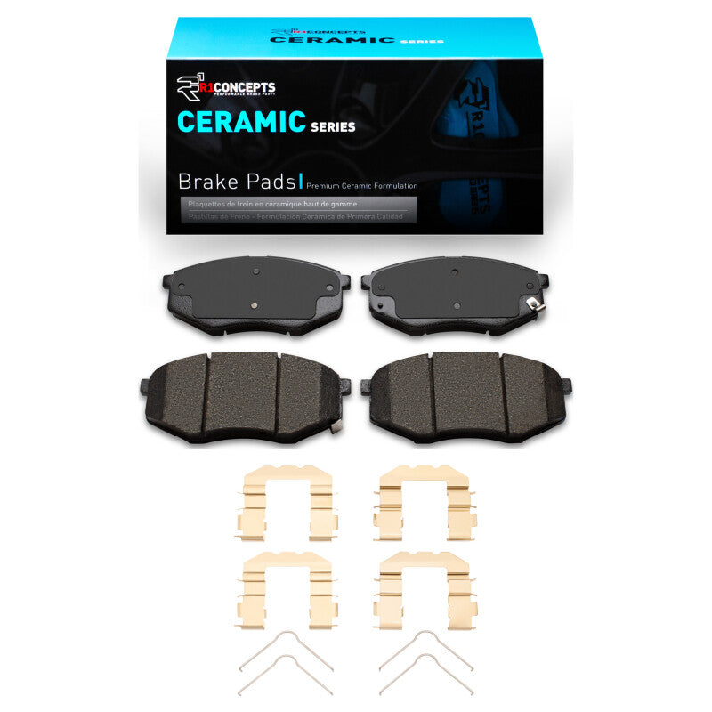 R1 10-11 Hyundai Tucson Front Ceramic Pads & Hardware Kit