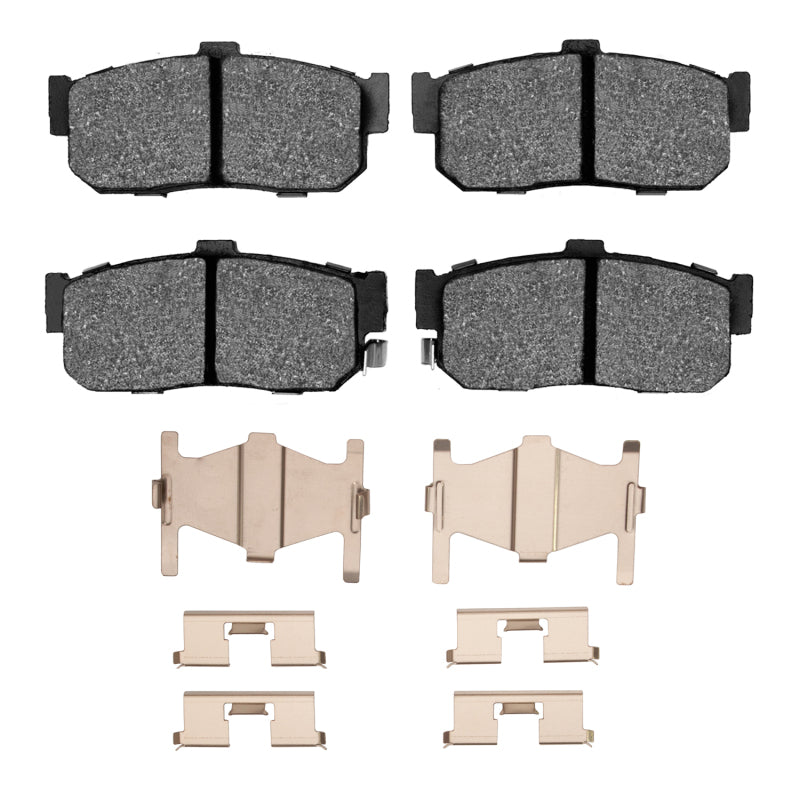 R1 1991-2001 Infiniti I30 Rear R1 Semi Met Pads & Hardware Kit