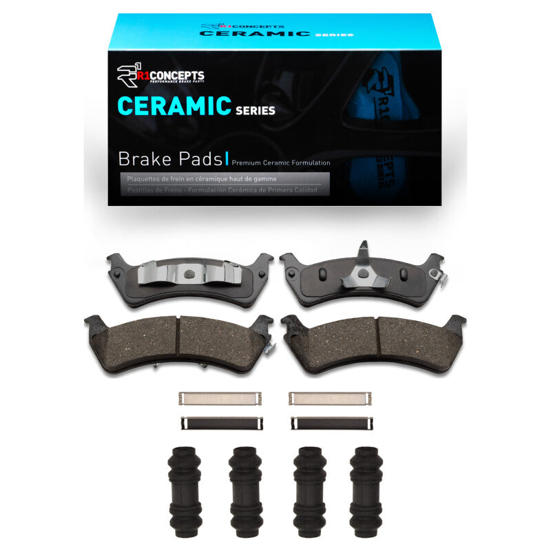 R1 95-02 Ford Explorer Rear Ceramic Pads & Hardware Kit