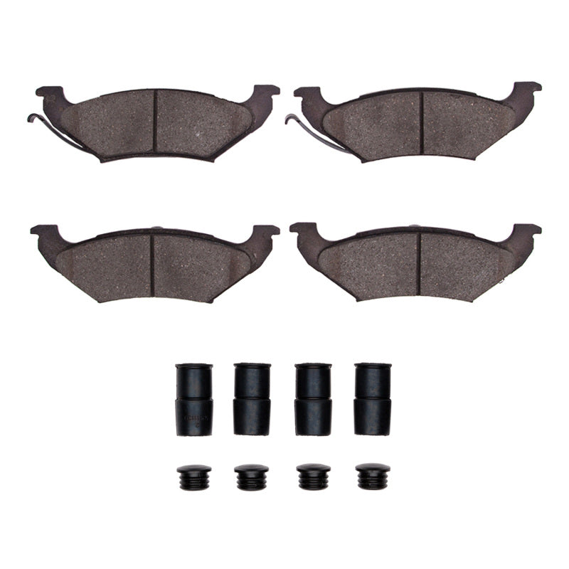 R1 1991-1995 Ford Crown Victoria Rear R1 Semi Met Pads & Hardware Kit