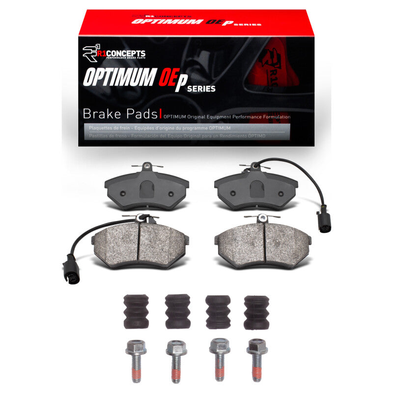 R1 94-95 Volkswagen Golf Front Optimum OE Pads & Hardware Kit